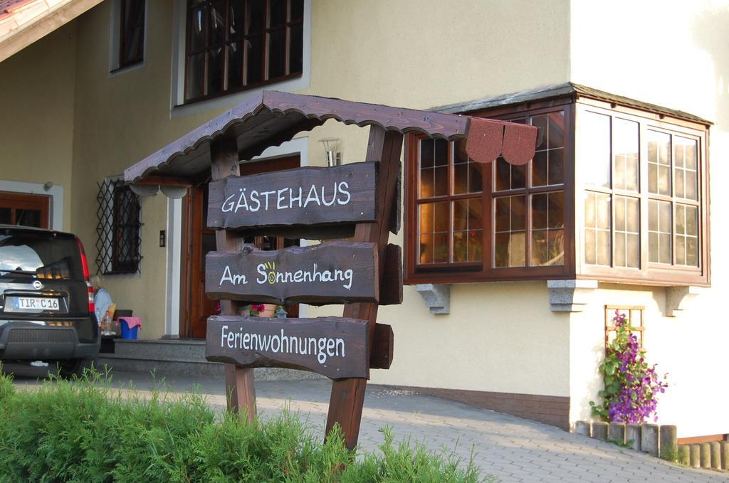 Gaestehaus Am Sonnenhang Erbendorf Екстериор снимка